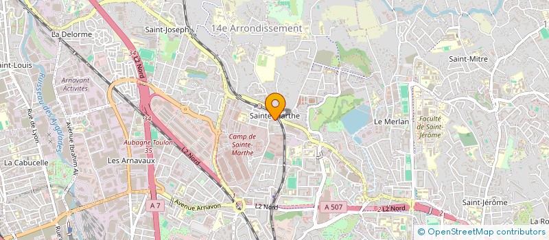 localisation de l'entreprise HEVI MARKET à MARSEILLE