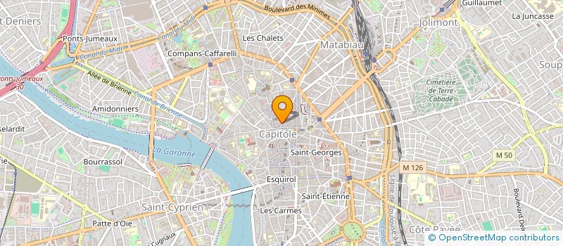localisation de l'entreprise HEVIMA CONSULTING à TOULOUSE