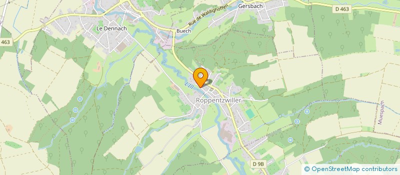 localisation de l'entreprise HEVRON-FR  OBERLARG