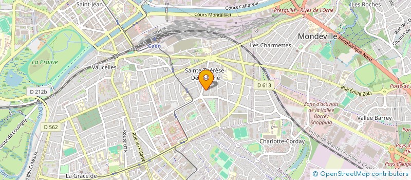 localisation de l'entreprise HEWGO SPORT à CAEN