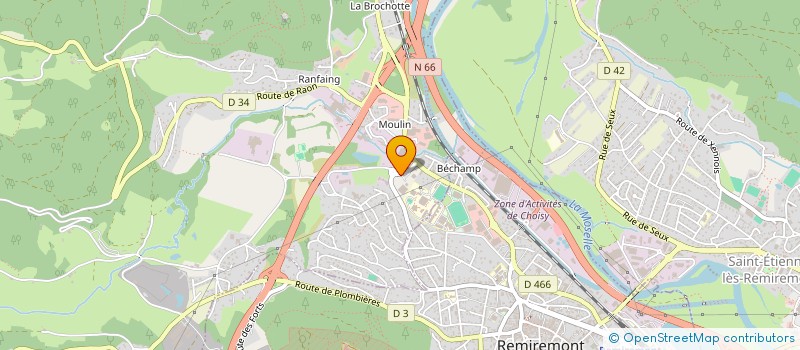 localisation de l'entreprise HEWI  SAINT-NABORD