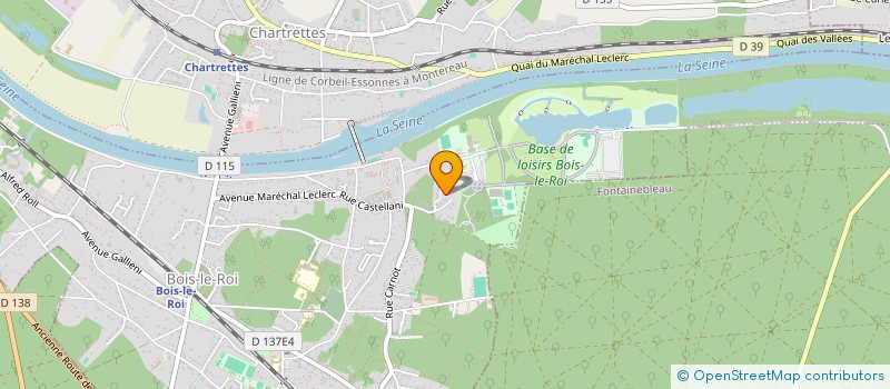 localisation de l'entreprise HEWLETT PACKARD USERS GROUPS ASSO.FRANCE  BOIS-LE-ROI