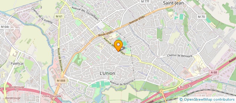 localisation de l'entreprise HEXA CONSULTING à L'UNION