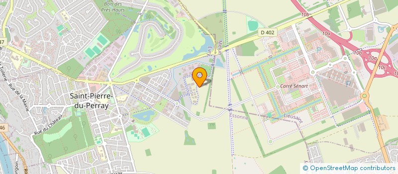 localisation de l'entreprise HEXA IDF  SAINT-PIERRE-DU-PERRAY