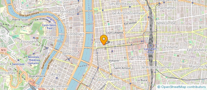 localisation de l'entreprise HEXA PARTNERS  LYON