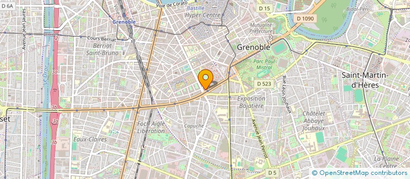 localisation de l'entreprise HEXA PROS SERVICES  GRENOBLE