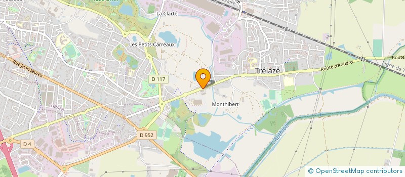 localisation de l'entreprise HEXA REPRO à TRELAZE
