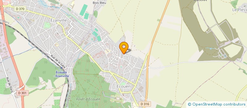 localisation de l'entreprise HEXA SECURITE  ECOUEN