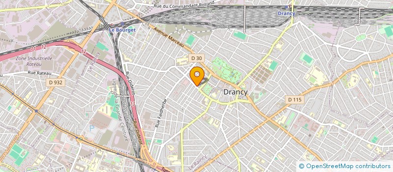 localisation de l'entreprise HEXA-TRANS à DRANCY