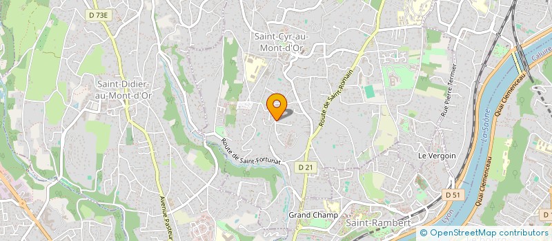 localisation de l'entreprise HEXA VENTURES  SAINT-CYR-AU-MONT-D'OR