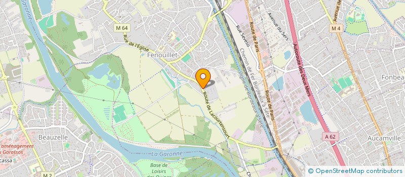 localisation de l'entreprise HEXA3  FENOUILLET