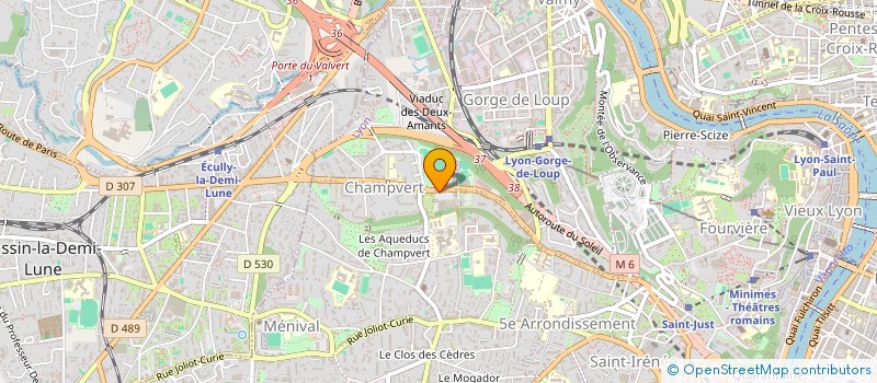 localisation de l'entreprise HEXABEL à LYON