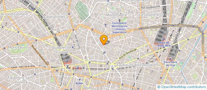 localisation de l'entreprise HEXABUILD à VINCENNES