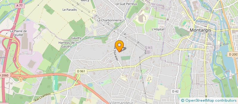 localisation de l'entreprise HEXACOM à VILLEMANDEUR