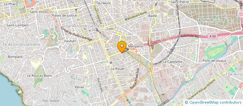 localisation de l'entreprise HEXACTE  MARSEILLE