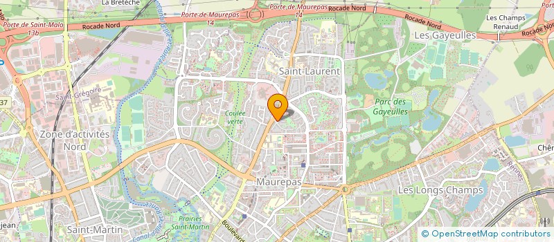 localisation de l'entreprise HEXADECIMAL à RENNES