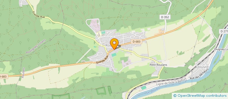 localisation de l'entreprise HEXADIRECT à ROULANS