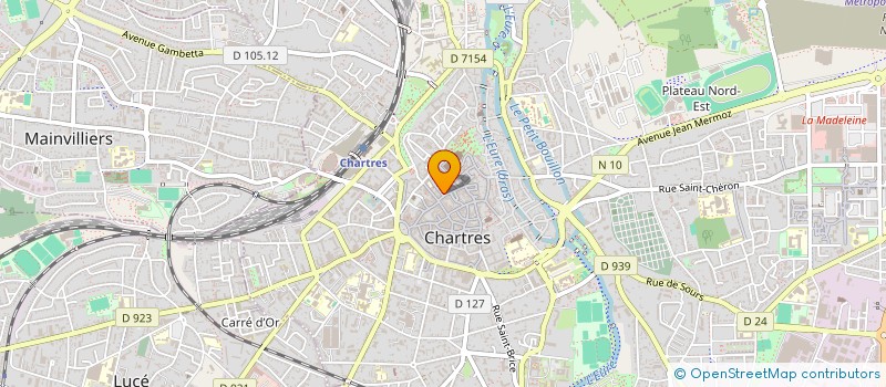 localisation de l'entreprise HEXADIS à CHARTRES