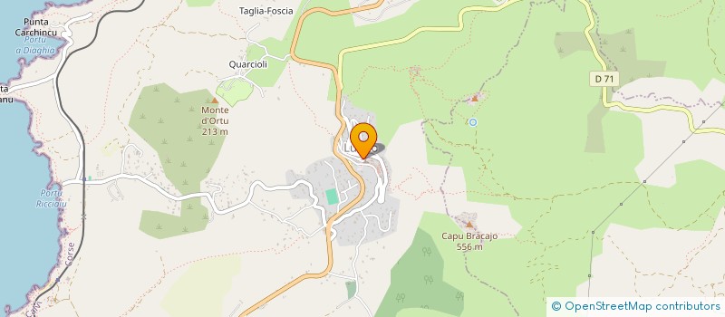 localisation de l'entreprise HEXAGON à LUMIO