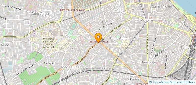 localisation de l'entreprise HEXAGON BROKER  TALENCE