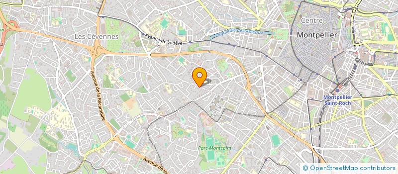 localisation de l'entreprise HEXAGON CATCH à MONTPELLIER