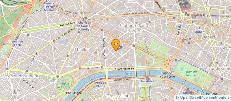 localisation de l'entreprise HEXAGONA  PARIS