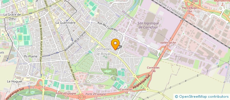 localisation de l'entreprise HEXAGONAL EEC à CORMELLES-LE-ROYAL