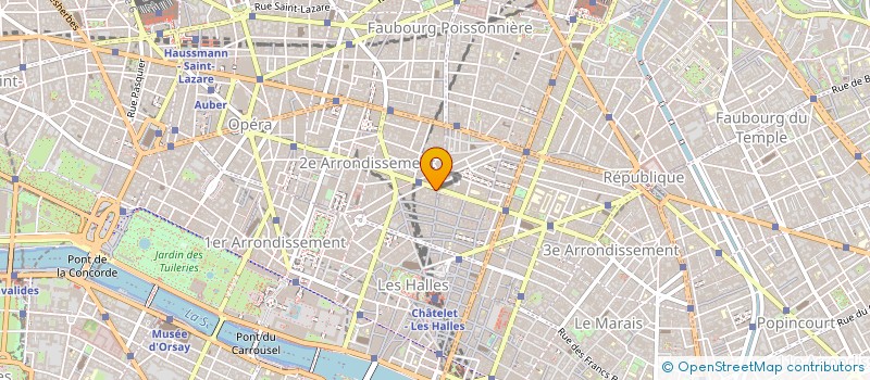 localisation de l'entreprise HEXAGONE  PARIS