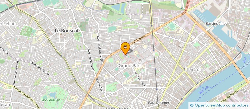 localisation de l'entreprise HEXAGONE à BORDEAUX