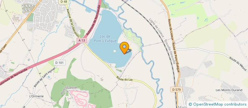 localisation de l'entreprise HEXAGONE  SAINT-GATIEN-DES-BOIS