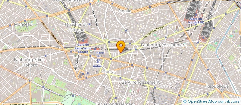 localisation de l'entreprise HEXAGONE  PARIS