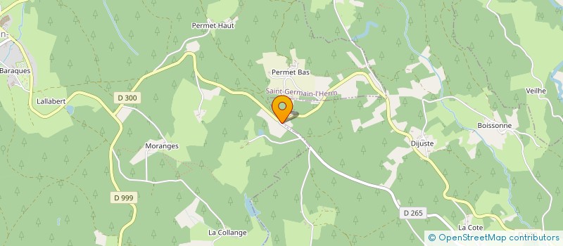 localisation de l'entreprise HEXAGONE AZUR  SAINT-BONNET-LE-BOURG