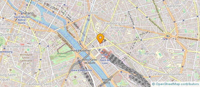 localisation de l'entreprise HEXAGONE CAPITAL  PARIS