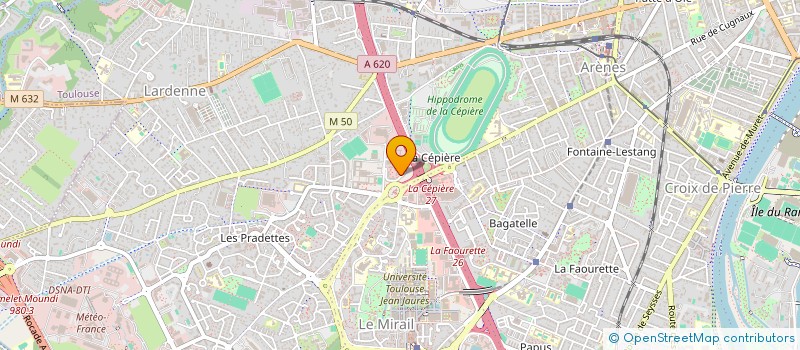 localisation de l'entreprise HEXAGONE CYBER  TOULOUSE