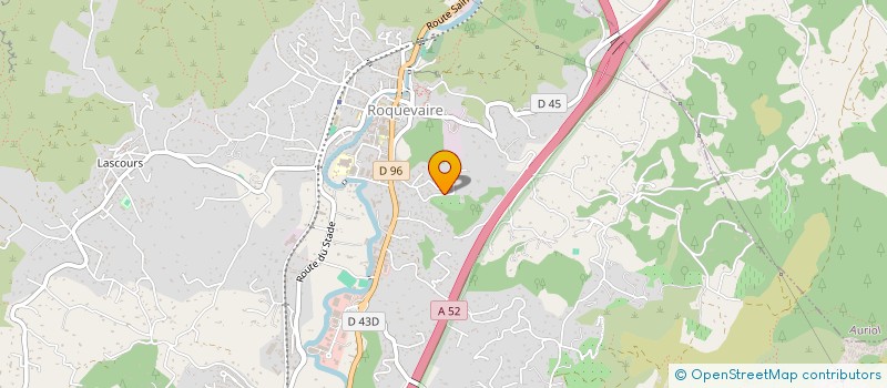 localisation de l'entreprise HEXAGONE DISTRIBUTION  ROQUEVAIRE