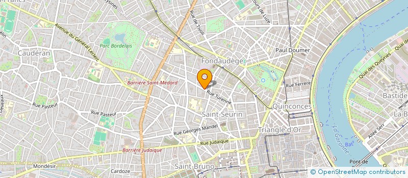 localisation de l'entreprise HEXAGONE GROUPE PROMOTION à BORDEAUX