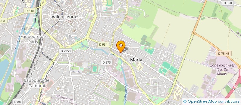 localisation de l'entreprise HEXAGONE IMMOBILIER  MARLY