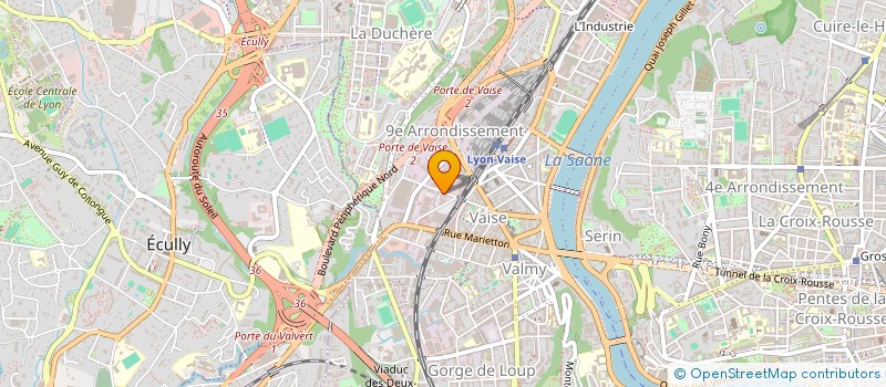 localisation de l'entreprise HEXAGONE MAISON BOIS  LYON