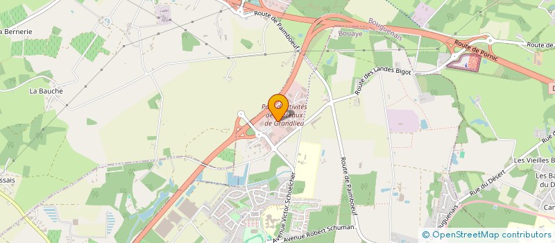 localisation de l'entreprise HEXAGONE METAL  BOUAYE