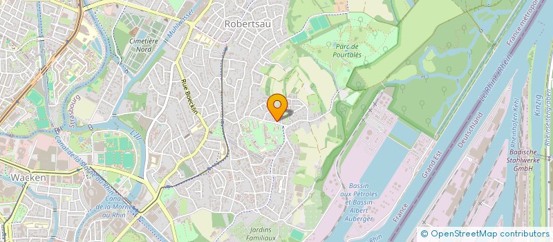 localisation de l'entreprise HEXAGONE MULTI-SERVICES  STRASBOURG