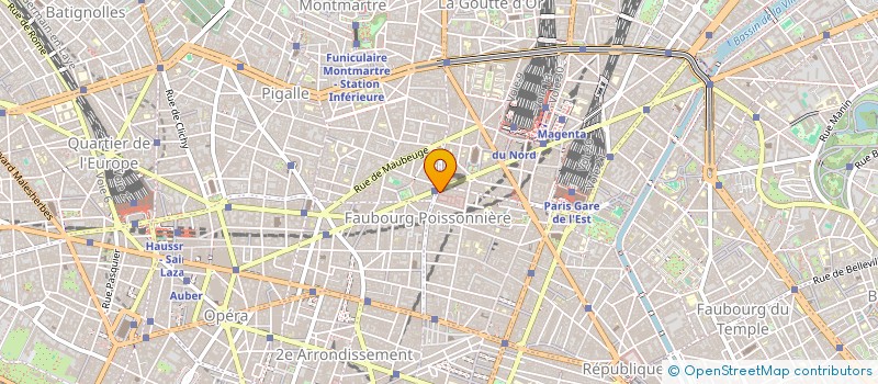 localisation de l'entreprise HEXAGONE PRODUCTION à PARIS