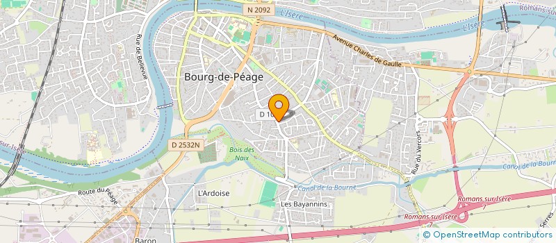 localisation de l'entreprise HEXAGONE PROTECTION ELECTRONIQUE  VALENCE