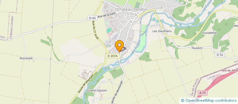 localisation de l'entreprise HEXAGONE SECURITE  AUFFERVILLE