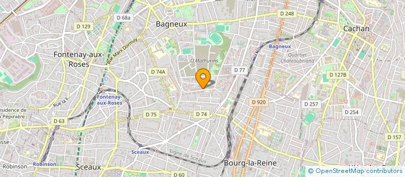 localisation de l'entreprise HEXAGONE SERVICES à BAGNEUX