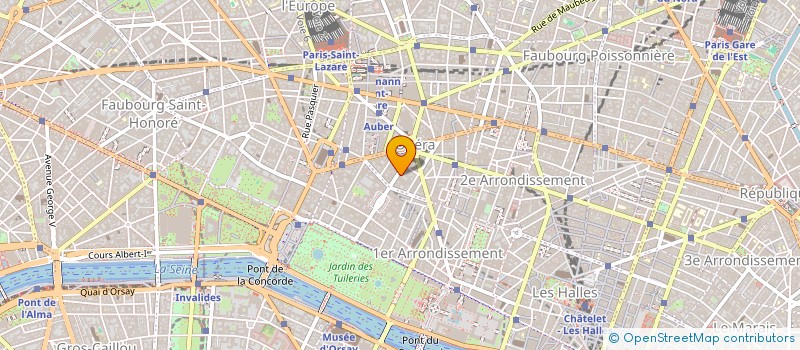 localisation de l'entreprise HEXAGONE SYSTEM  PARIS