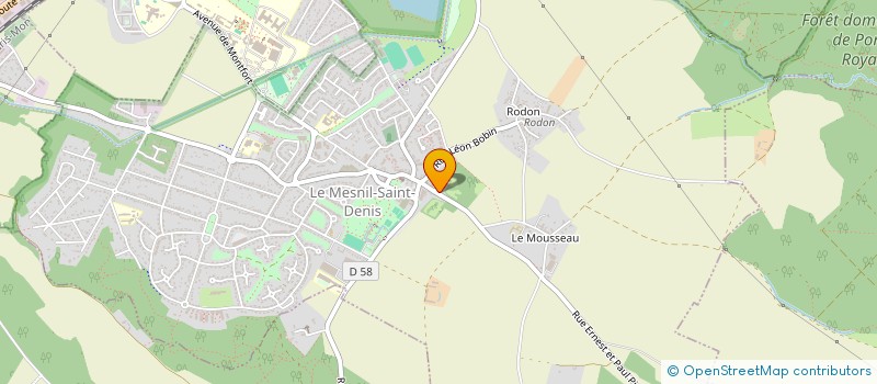localisation de l'entreprise HEXAGORA à LE MESNIL-SAINT-DENIS