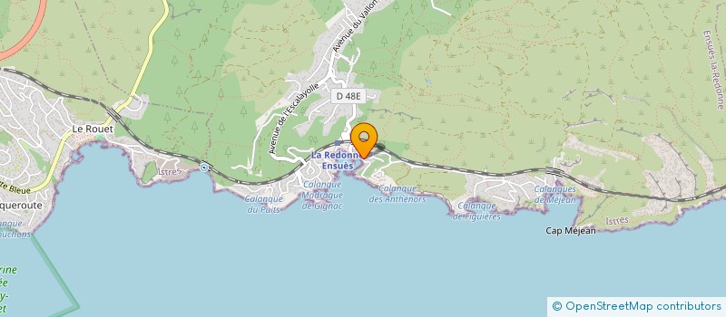 localisation de l'entreprise HEXAGRO  ENSUES-LA-REDONNE