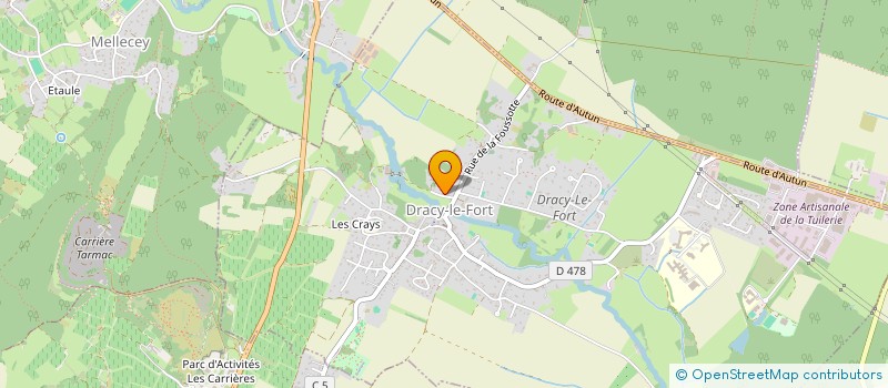 localisation de l'entreprise HEXAJOINT à DRACY-LE-FORT