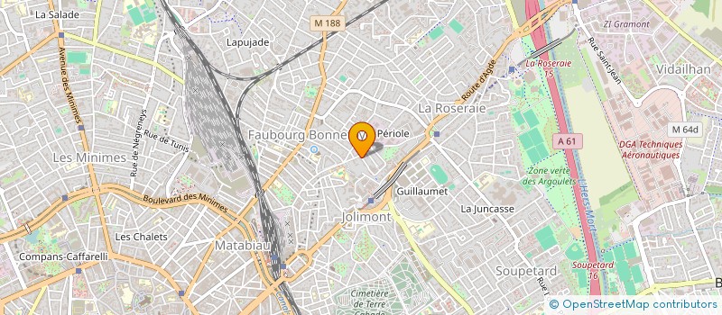 localisation de l'entreprise HEXALPHA à TOULOUSE