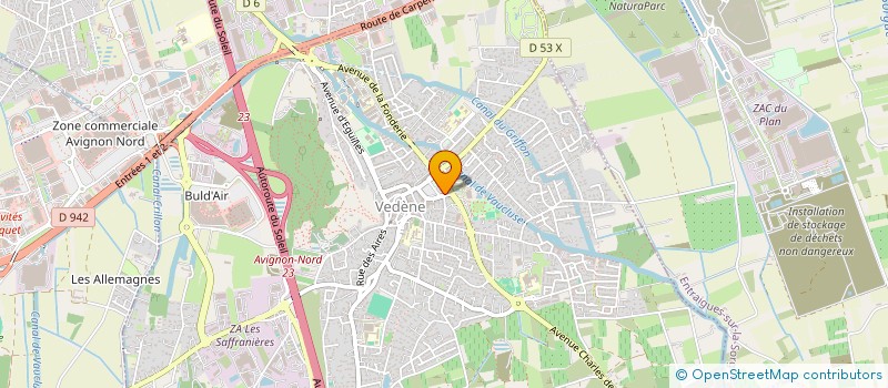 localisation de l'entreprise HEXAMED  VEDENE